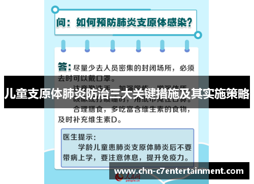 儿童支原体肺炎防治三大关键措施及其实施策略